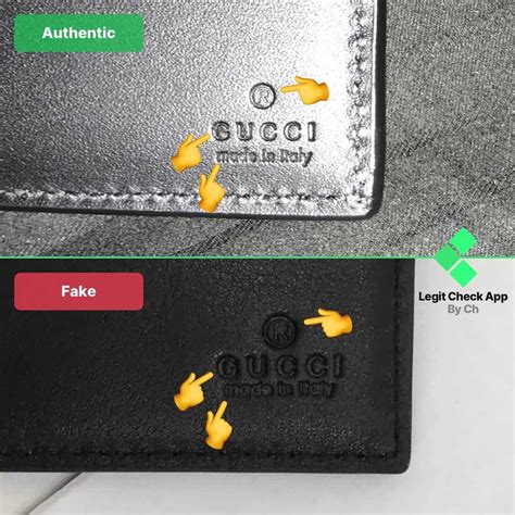 gucci card holder dupe|how to spot gucci wallets.